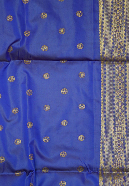 Semi Silk Saree-Golden Pink