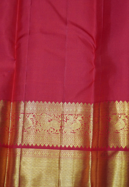 Pure Bridal Kanchipuram Silk Saree-Red