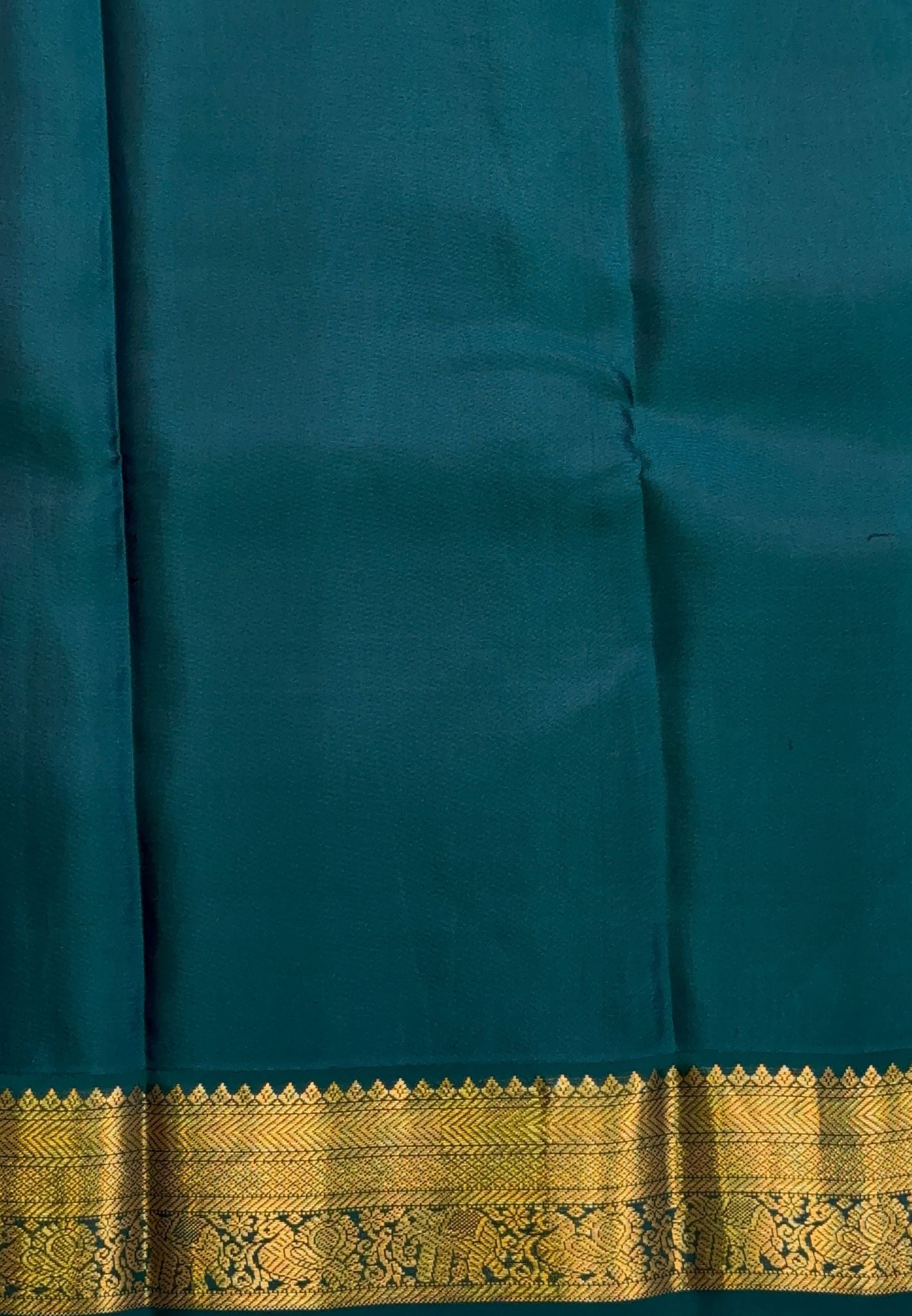 Pure Kanchipuram Silk Saree - Beige