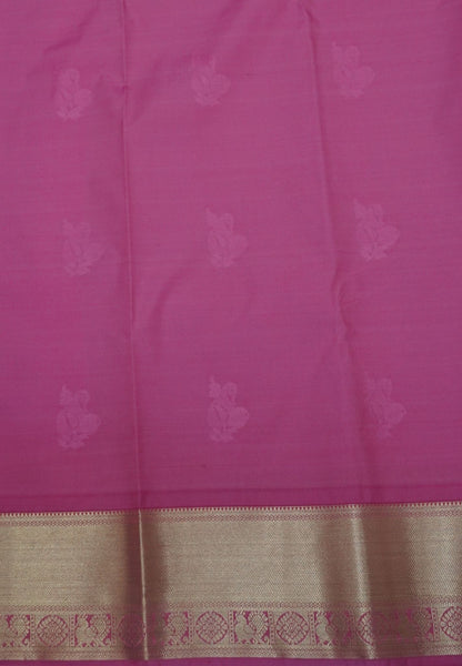 Budget Kanchipuram Saree-Baby Pink