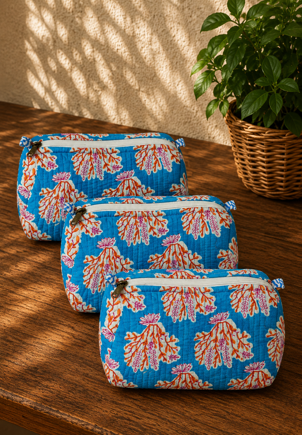 Combo Pouch Set-Sky Blue