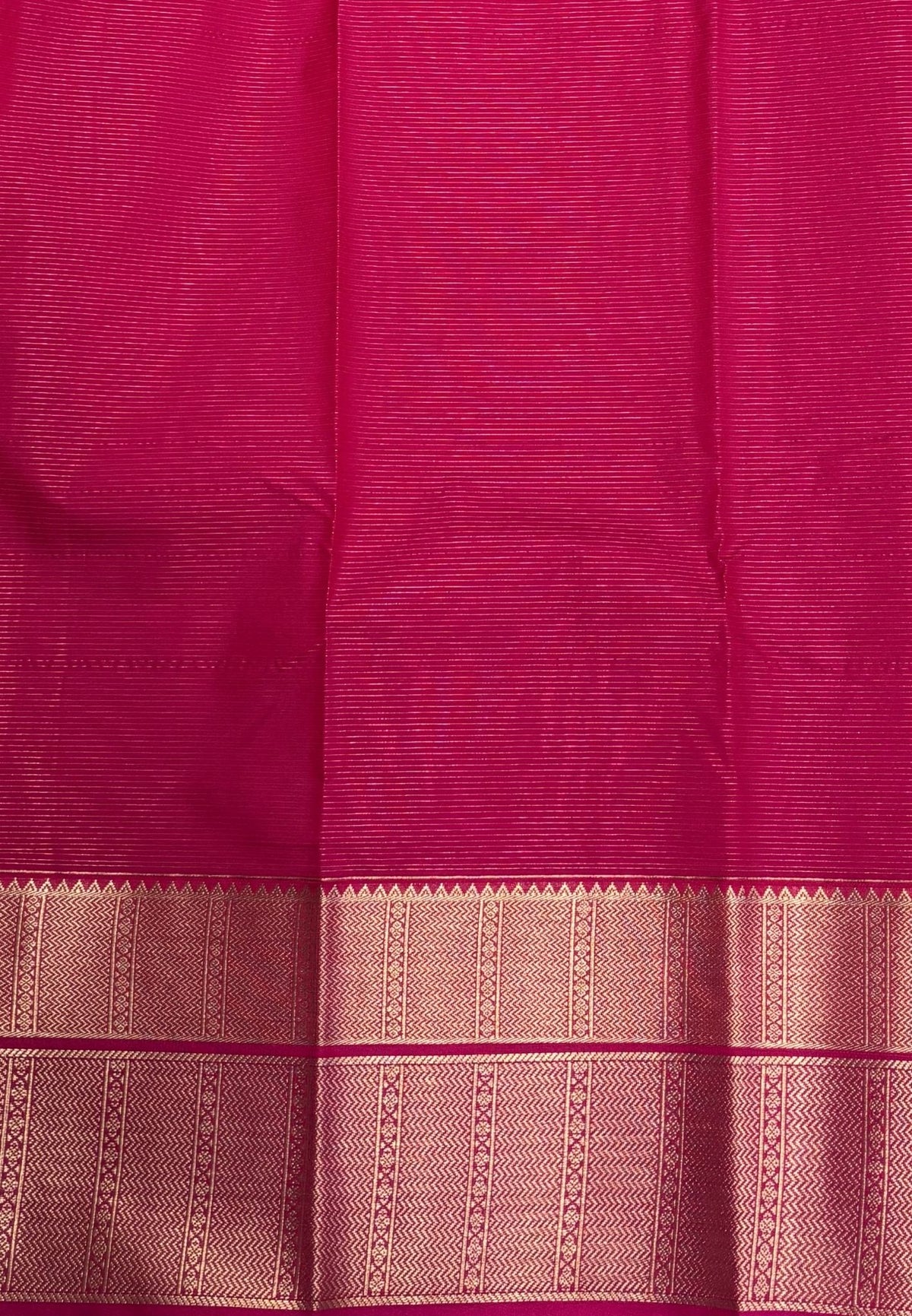 Budget Kanchipuram Saree-Mango Yellow with Contrast Border
