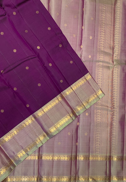 Pure Silk Saree - Wine
