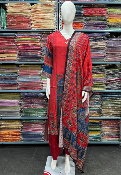 3 Pcs Salwar Suit