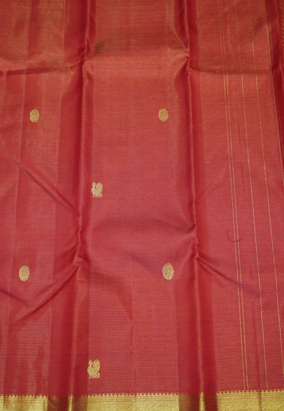 Pure Kanchipuram Silk Saree – Classic Zari Elegance