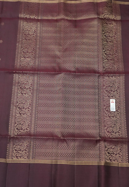 Pure Kanchipuram Soft Silk Saree - Arakku