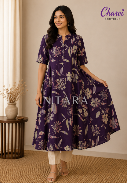 A line Kurti