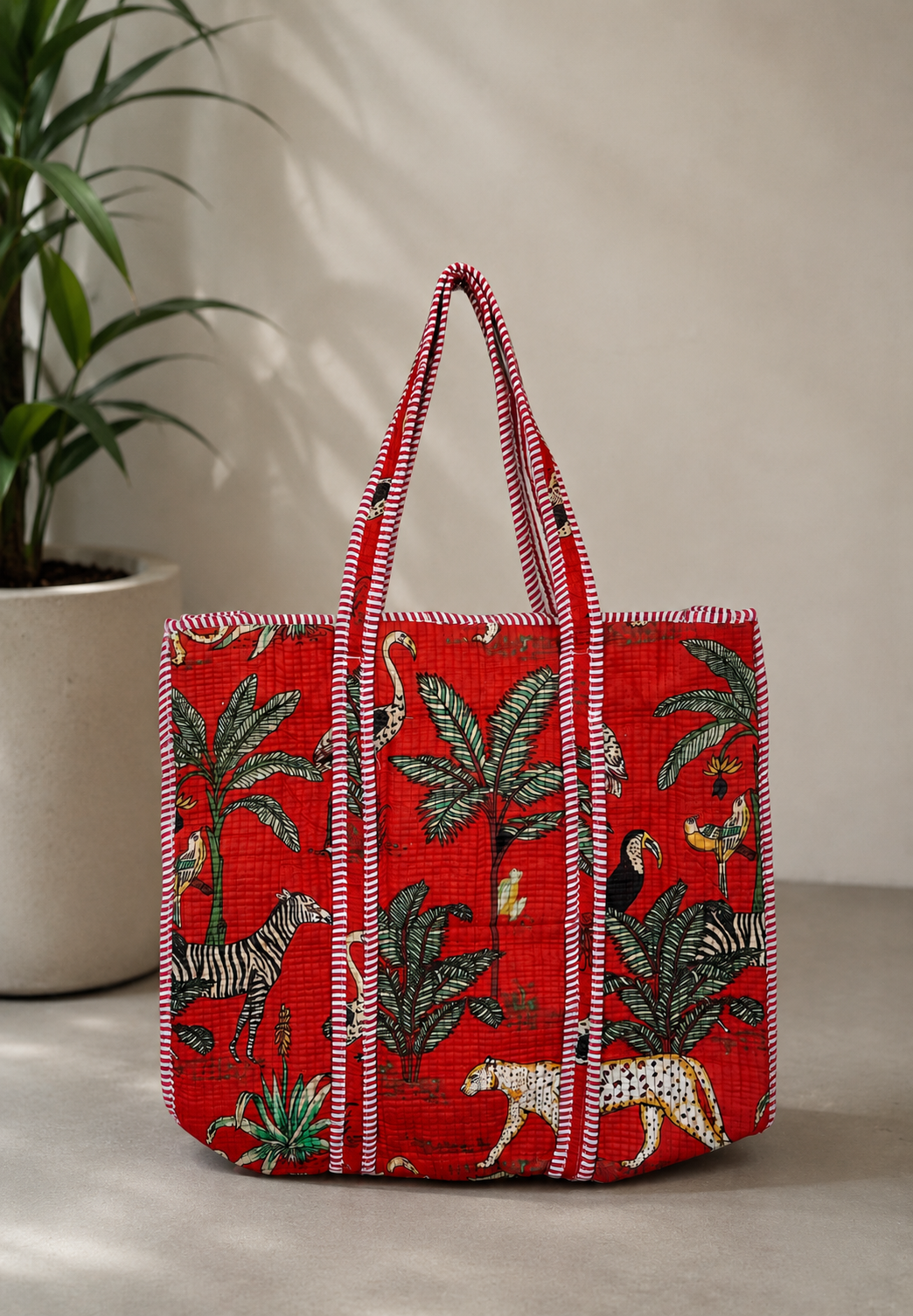 Tote Bag-Red