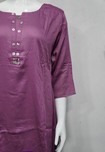 Short Cord Set with Classic Ikat Palazzo