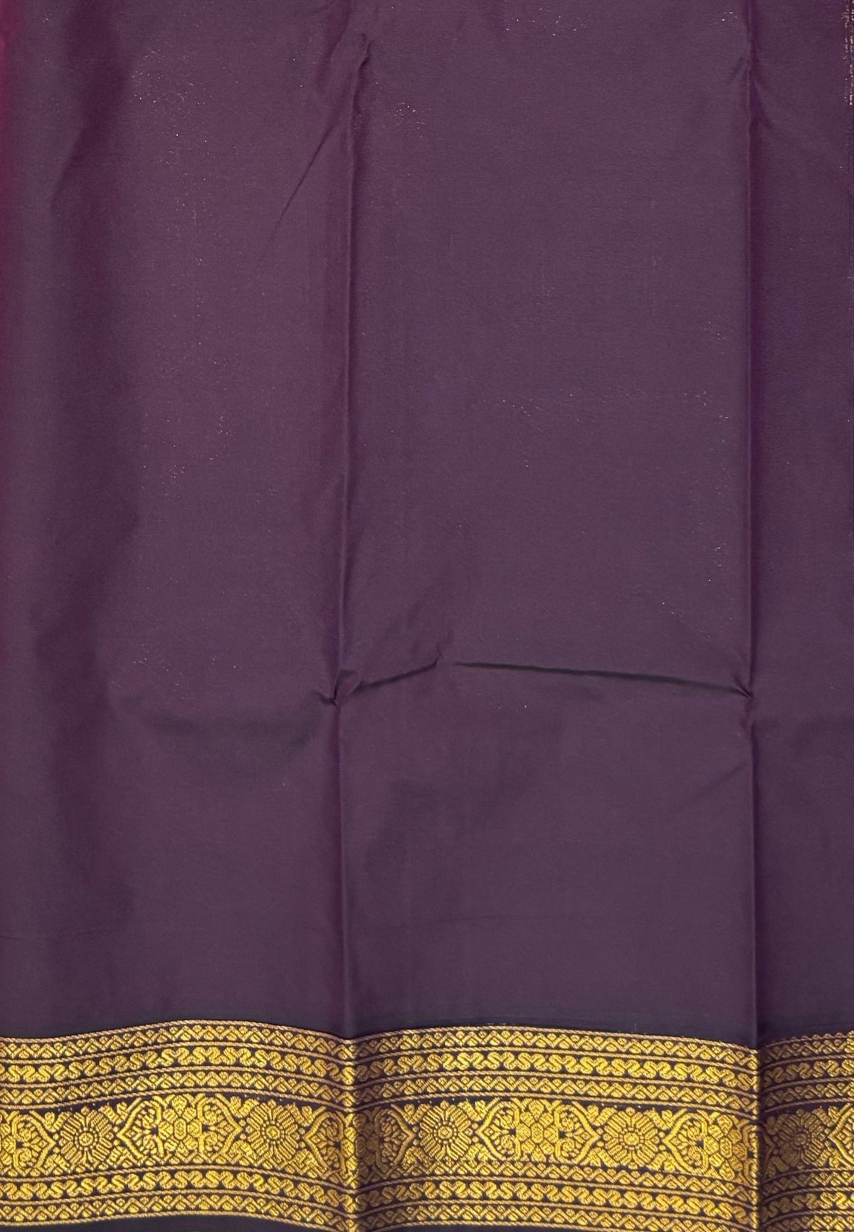 Budget Kanchipuram Saree-Peacock Pink In Floral Jaali Zari Border
