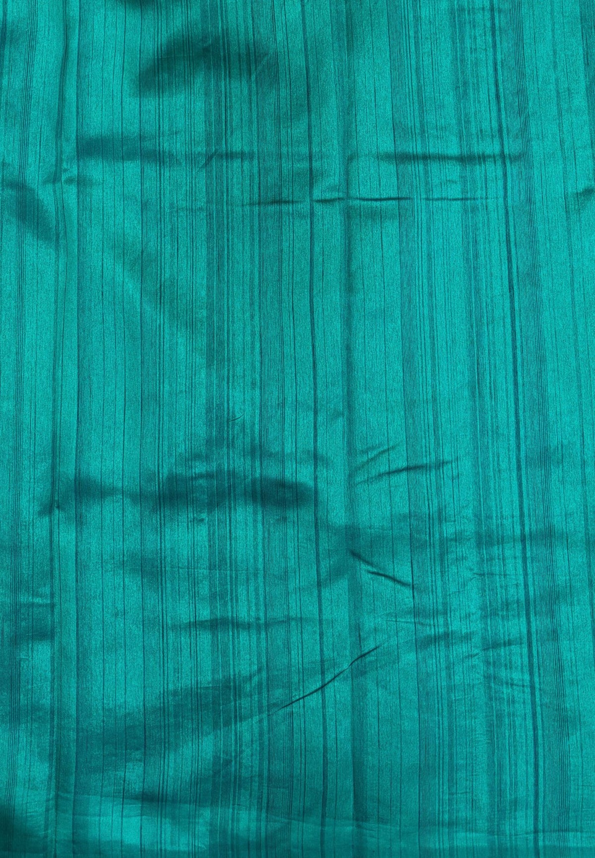 Tussar Saree-Teal Green In Twin Tower Border