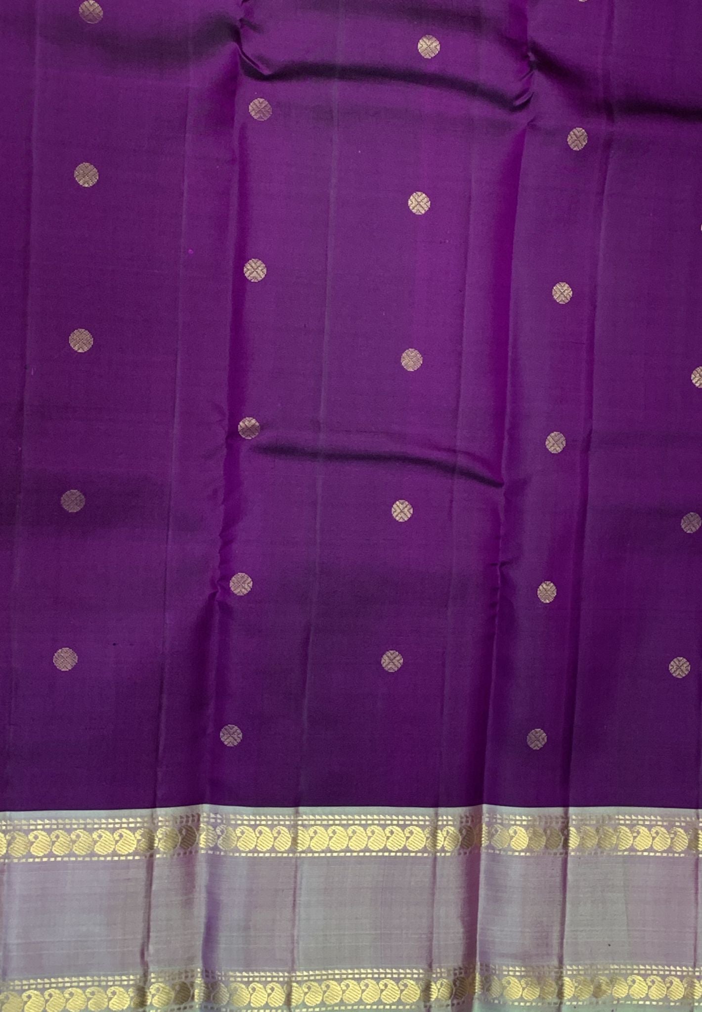 Pure Silk Saree - Wine