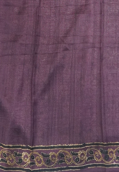 Premium Silk Saree-Purple