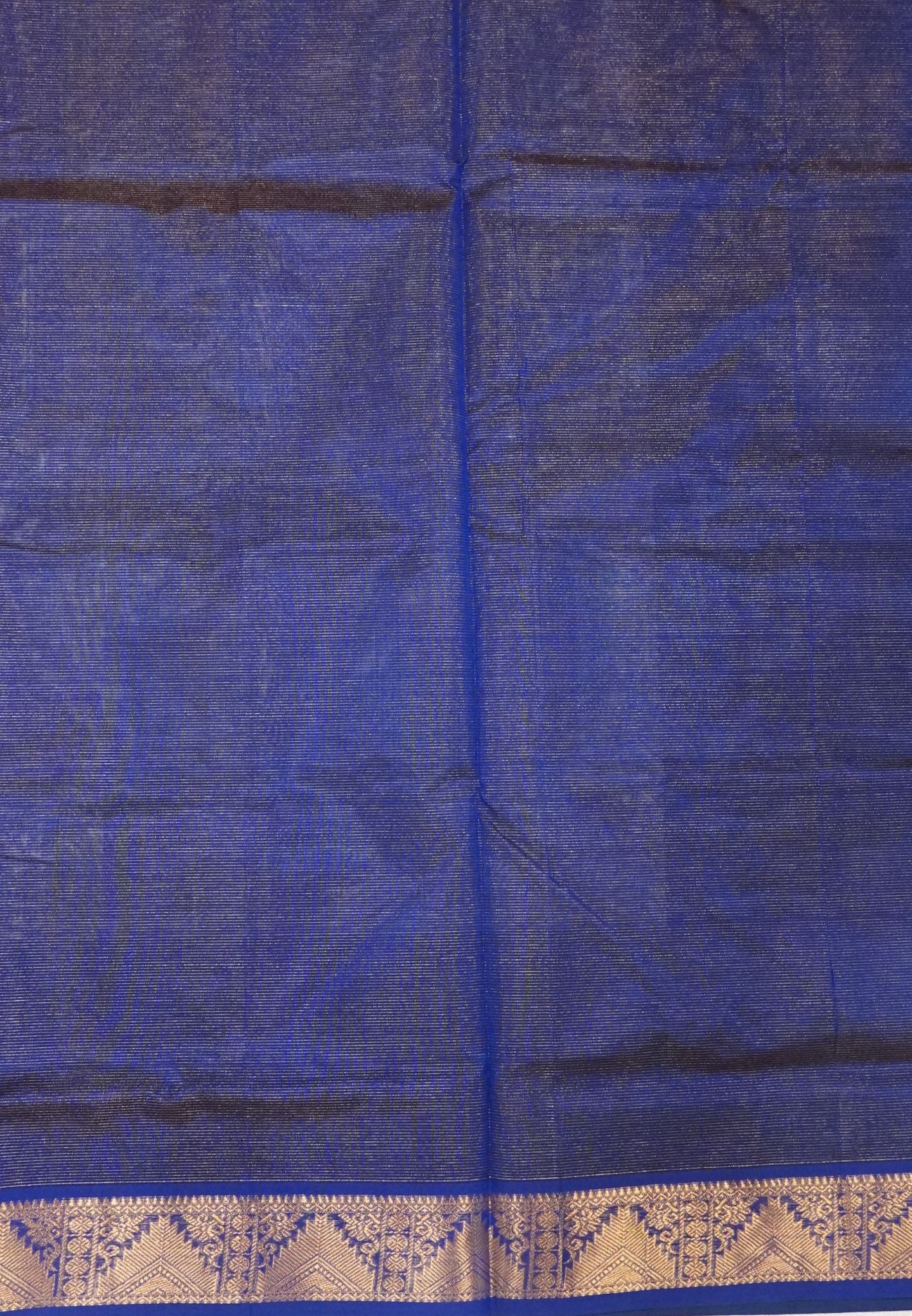 Pure Silk Cotton Saree-Bottle Green with Contrast Border in Vairaoosi