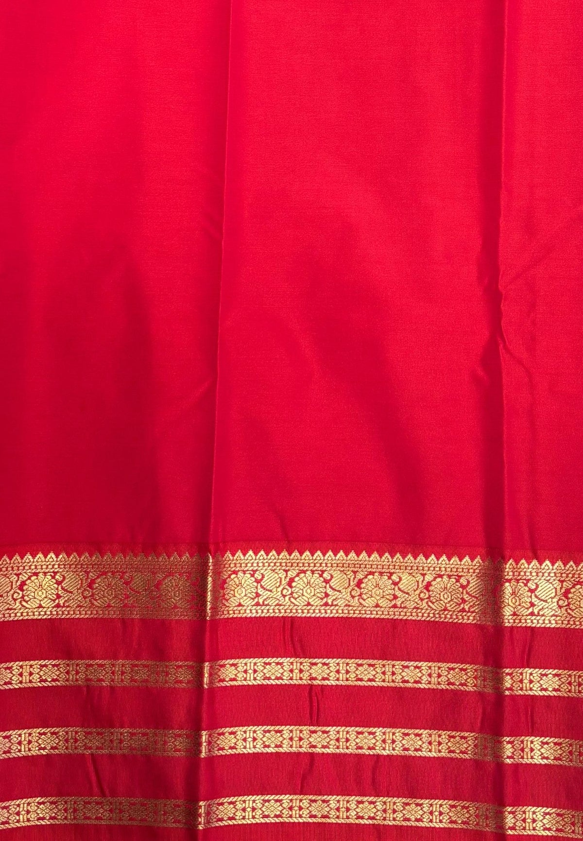 Budget Kanchipuram Saree-Vadamali with Contrast Border
