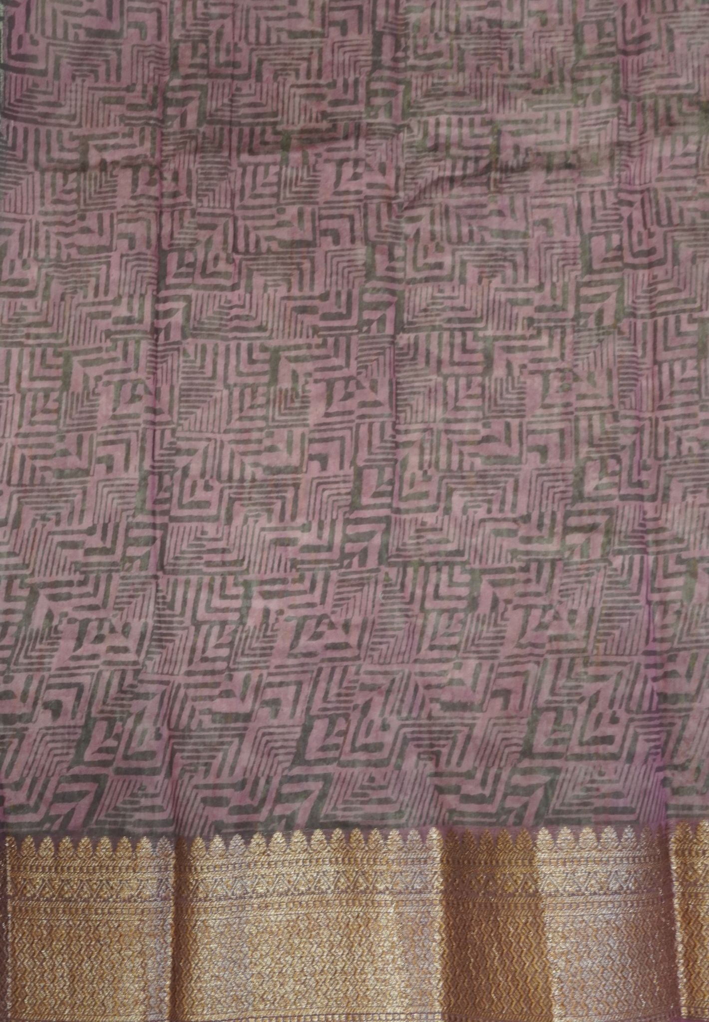 Chanderi Saree-Wine