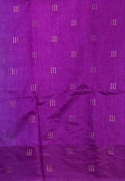 Chanderi Saree-Ramar Blue with Zari Lines
