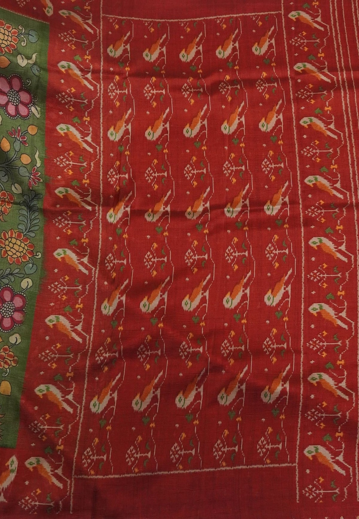 Premium Silk Saree-Green