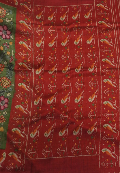 Premium Silk Saree-Green