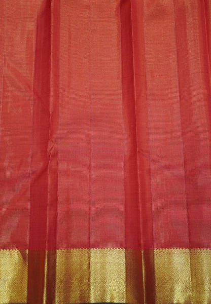Pure Kanchipuram Silk Saree – Classic Zari Elegance