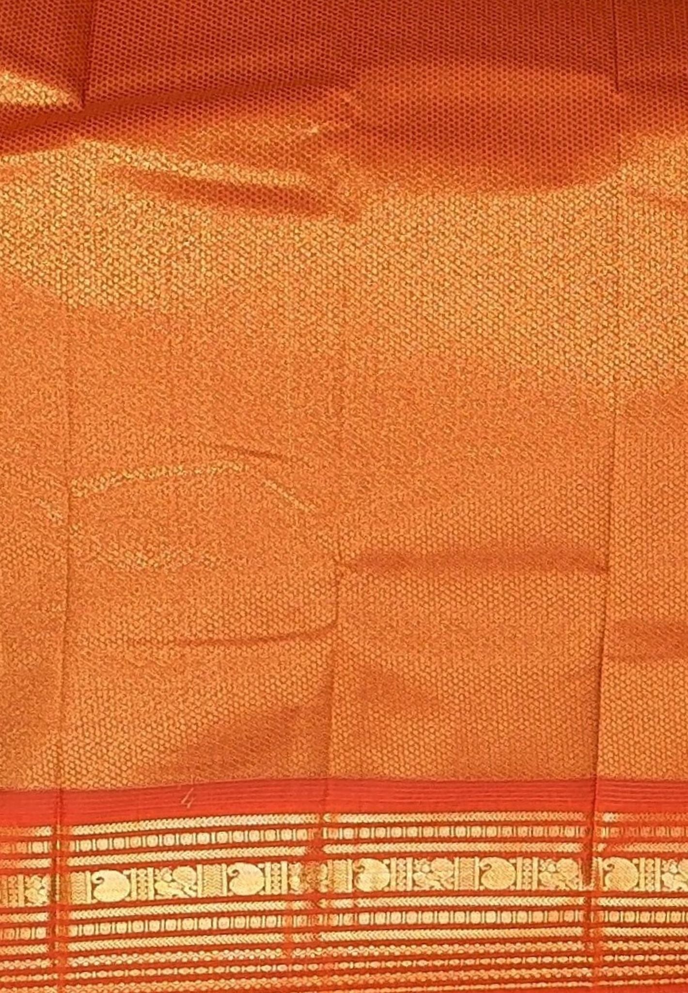 Budget Kanchipuram Silk Saree-Black