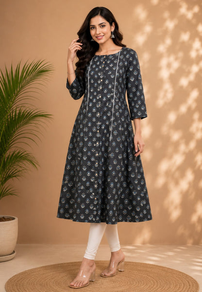 Kurti-Floral