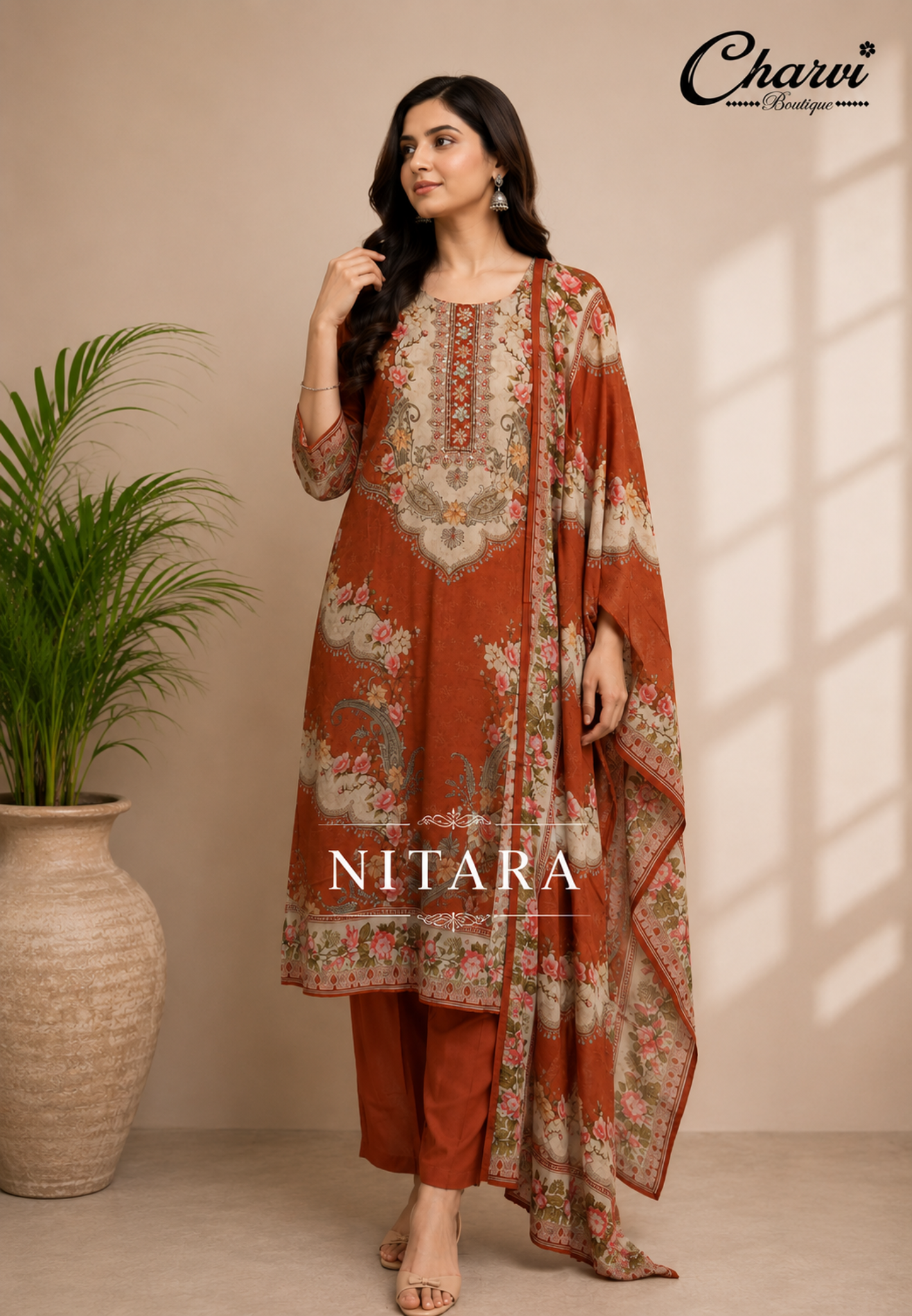 3Pcs Salwar Suit