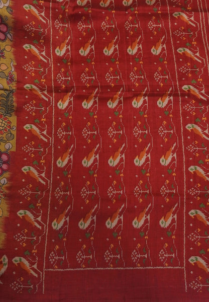 Premium Silk Saree-Mustard