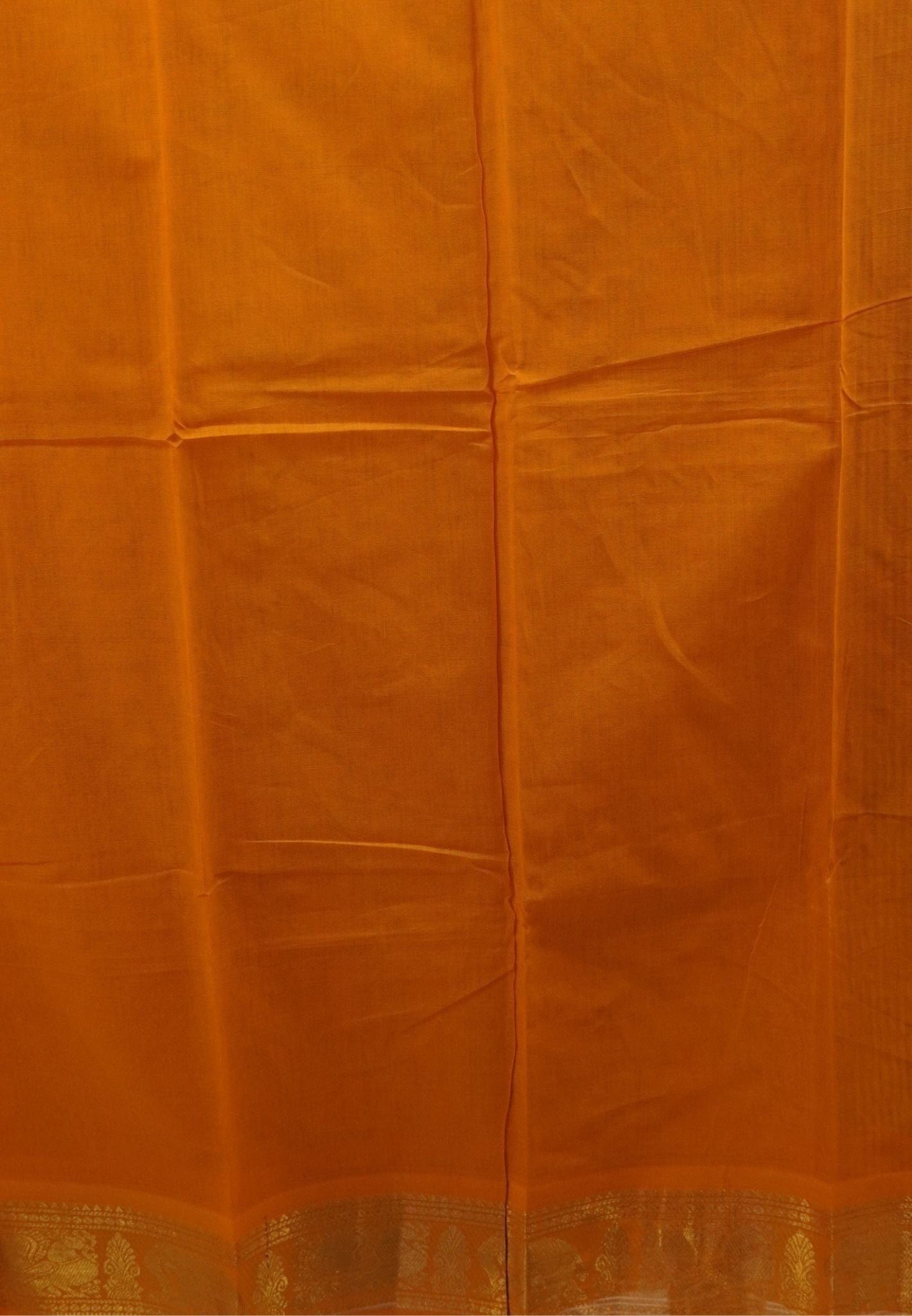 Chettinad Cotton Saree–Grey with Elephant Zari Border