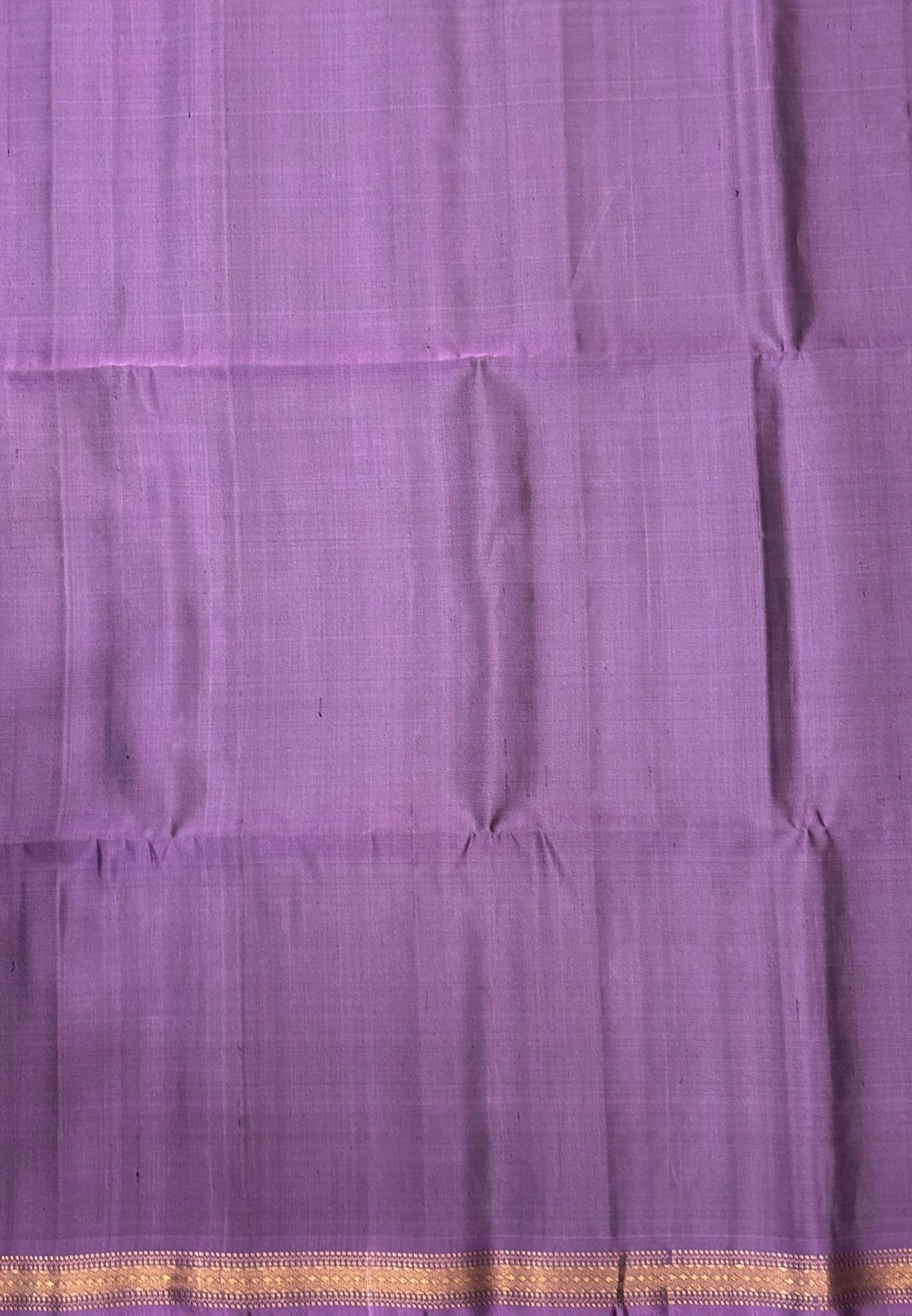 Pure Kanchipuram Silk Saree-Peacock Green in Traditional Floral Vine Zari Border