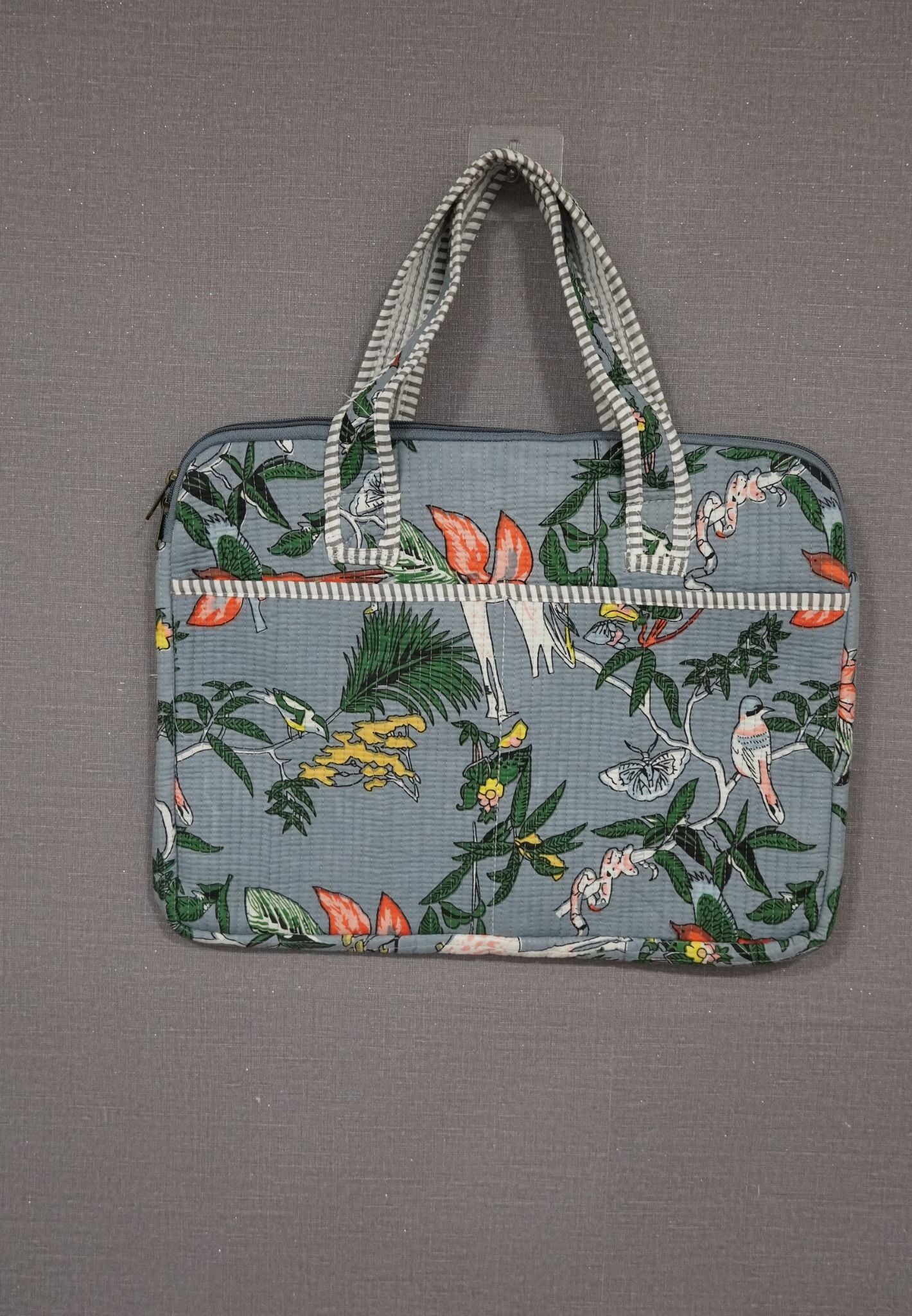 Laptop Bag-Greyish Blue