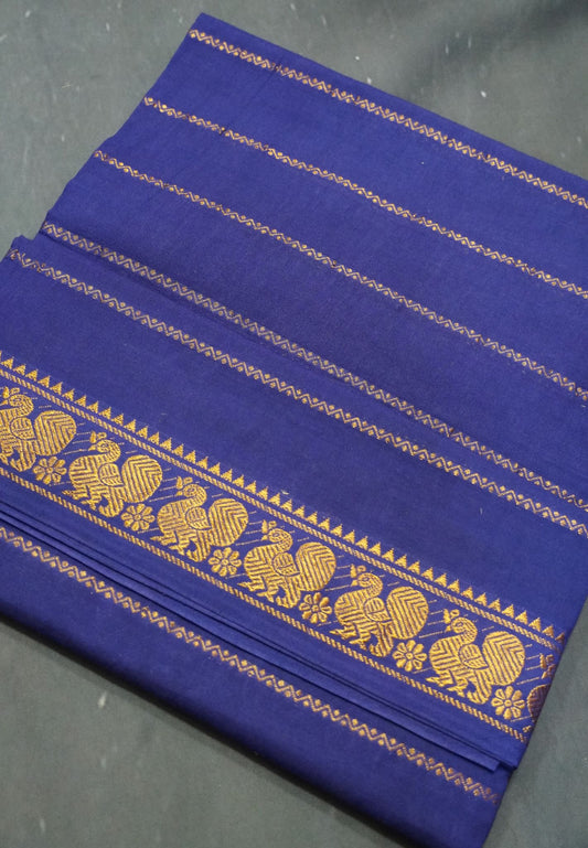 Sungudi Cotton- Veldhari Pattern Voilet