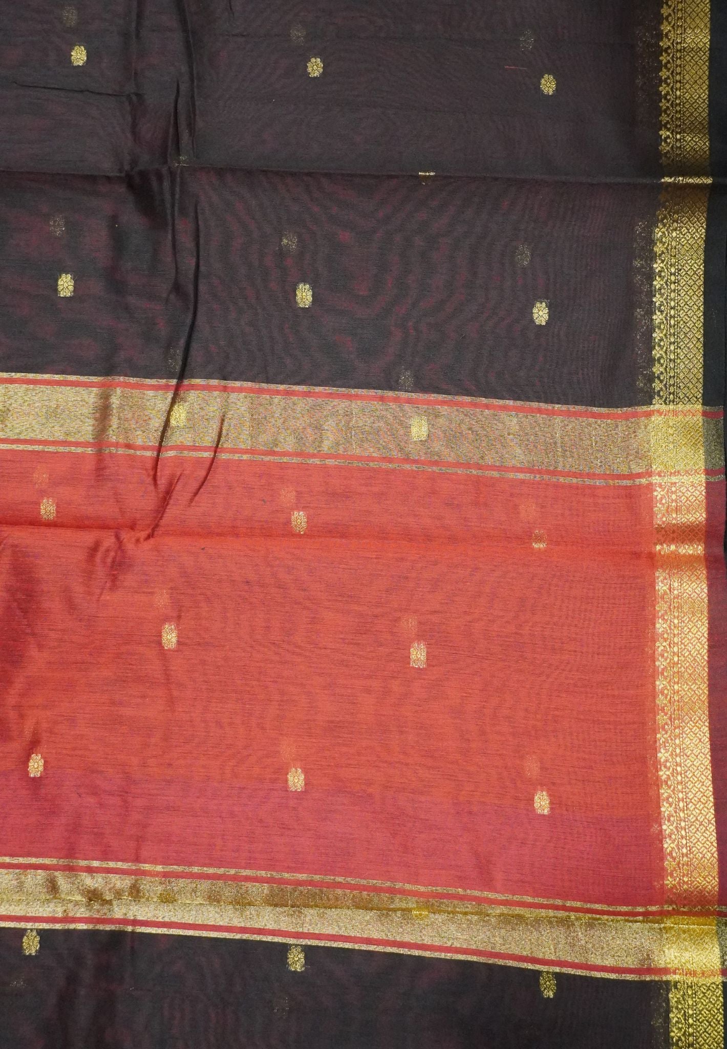 Maheswari Saree - Black