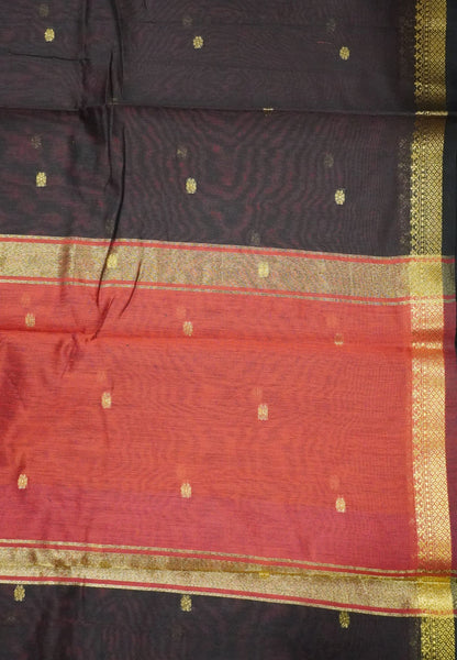 Maheswari Saree - Black