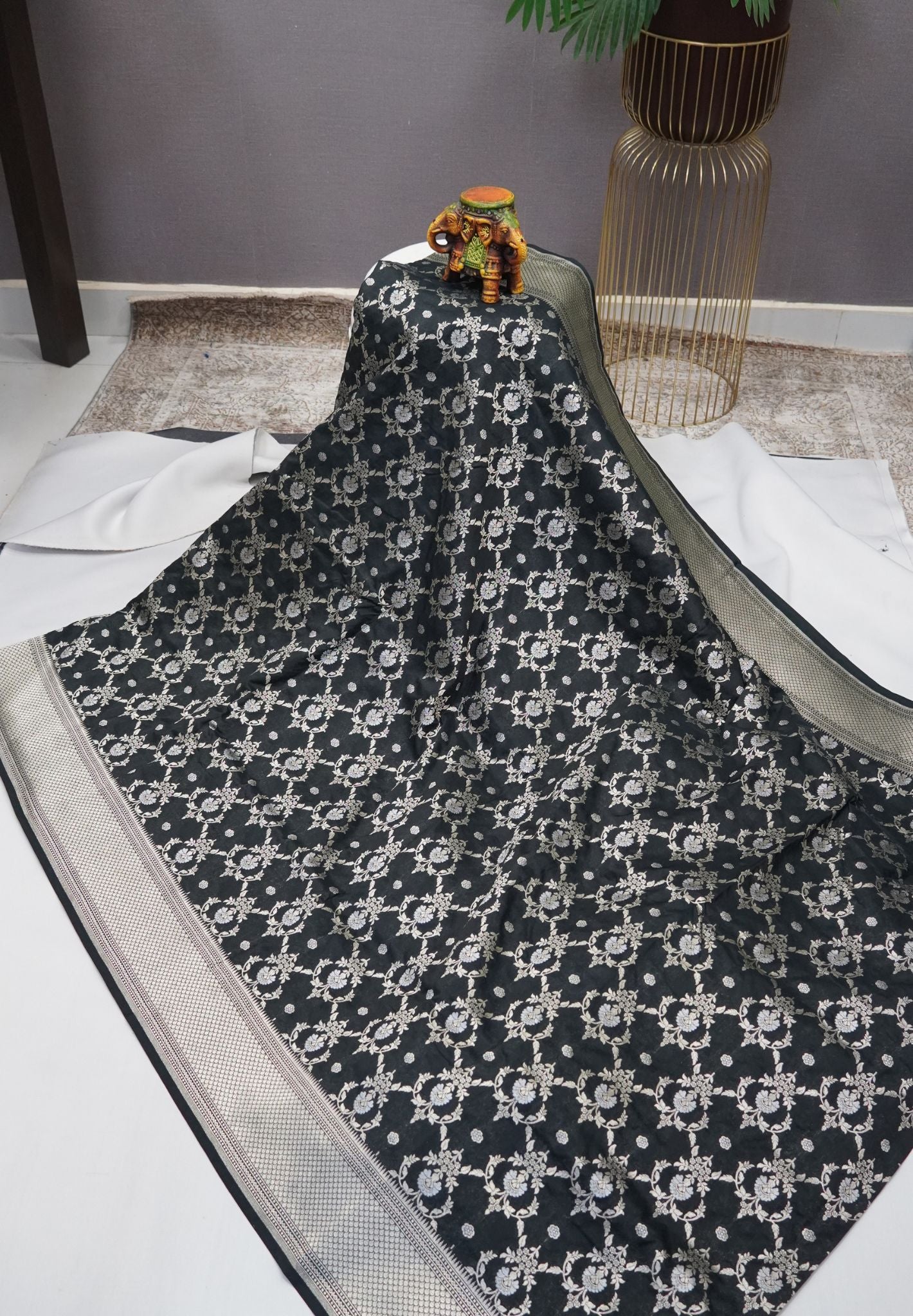 Banarasi Saree - Black