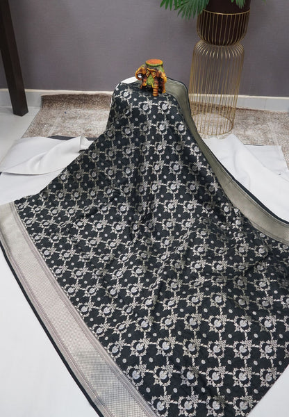 Banarasi Saree - Black