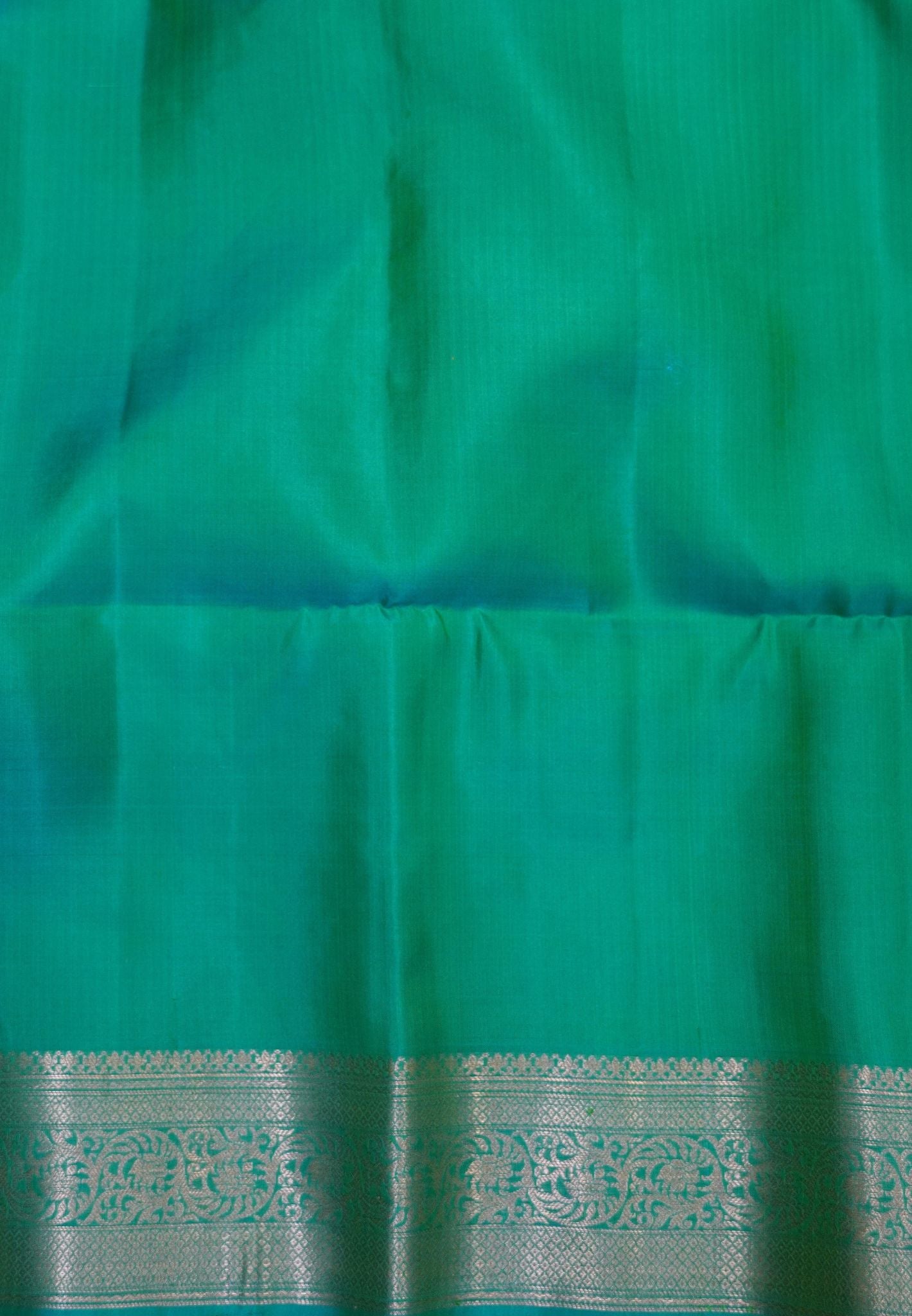 Pure Kanchipuram Silk Saree - Parrot Green