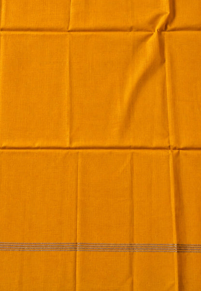 Soft Silk Saree with Kolam Weave - Mustrd