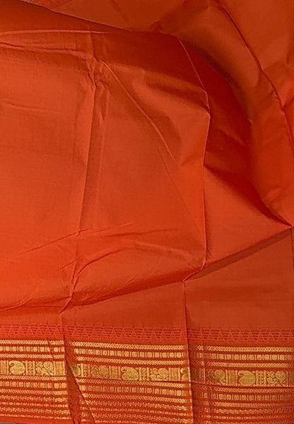 Budget Kanchipuram Silk Saree-Black