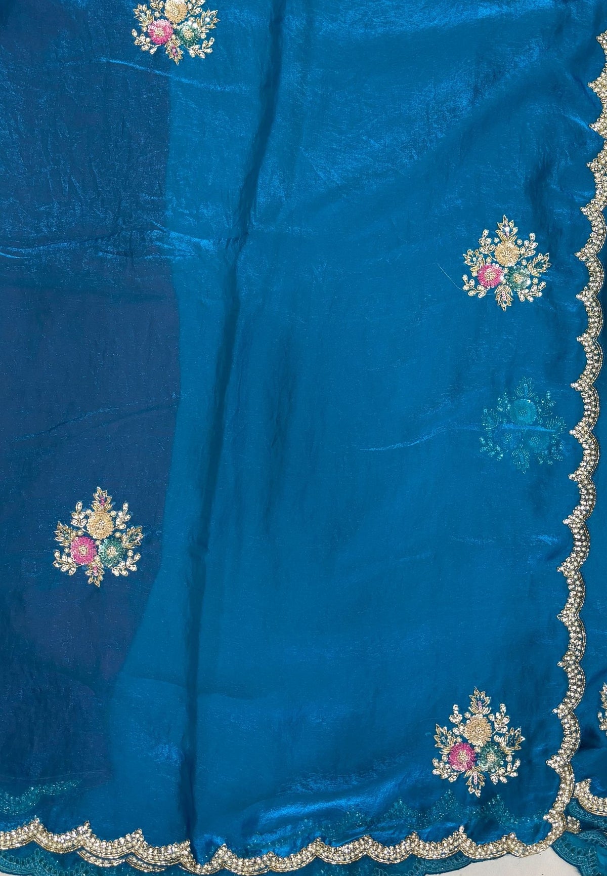 Designer Saree-Ramar Blue