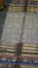 Dola Silk Pichwai Print Beige - Blue thumbnail