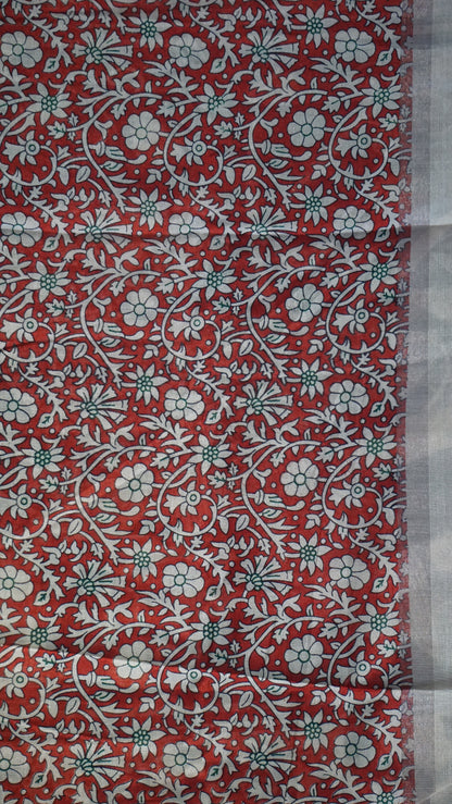 Chiralam Saree Bottle Green