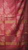 Bhagalpur Cotton Saree Checks Dark Pink thumbnail