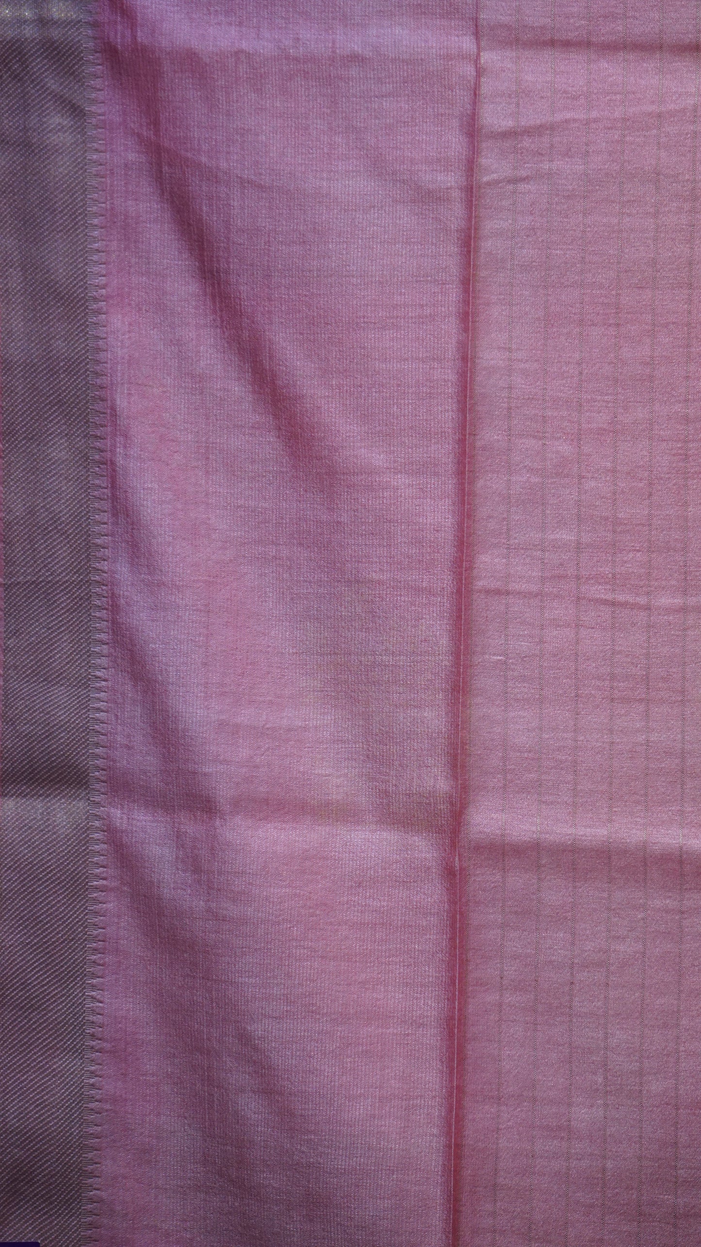 Bhagalpur Cotton Saree Checks Pink
