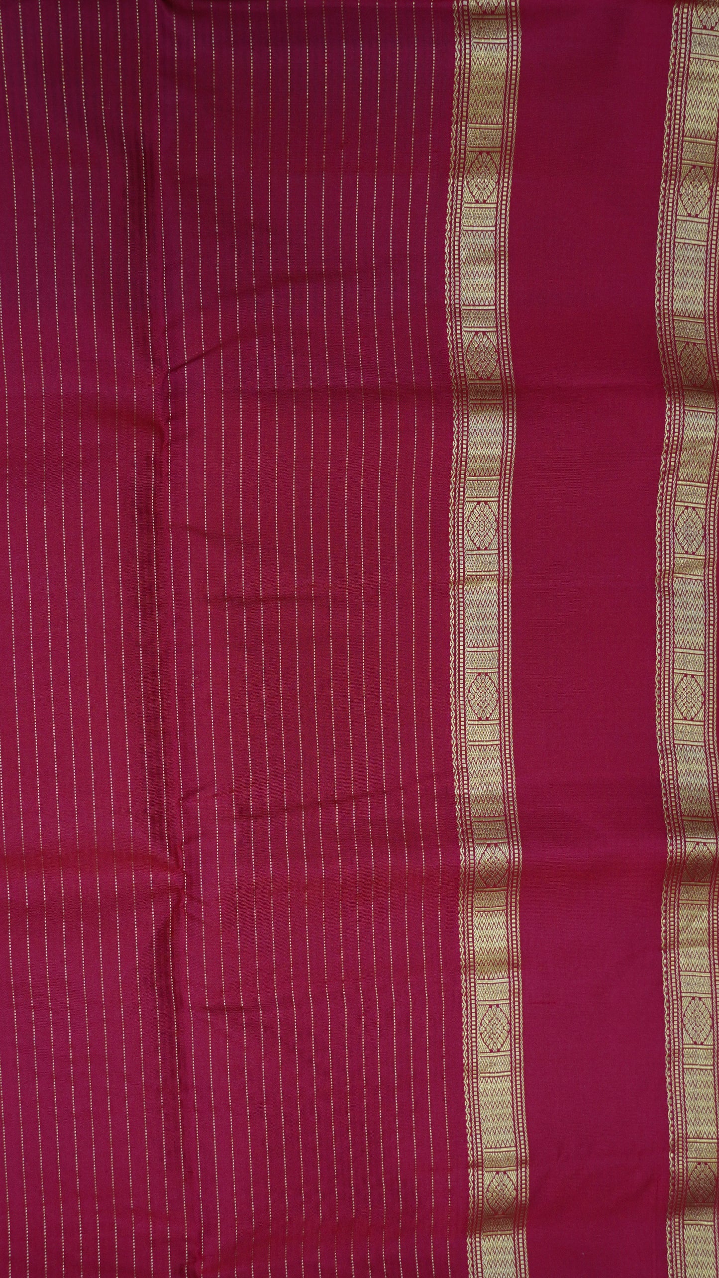 Pure Kanjivaram Silk Saree - Ramar Green-Pink