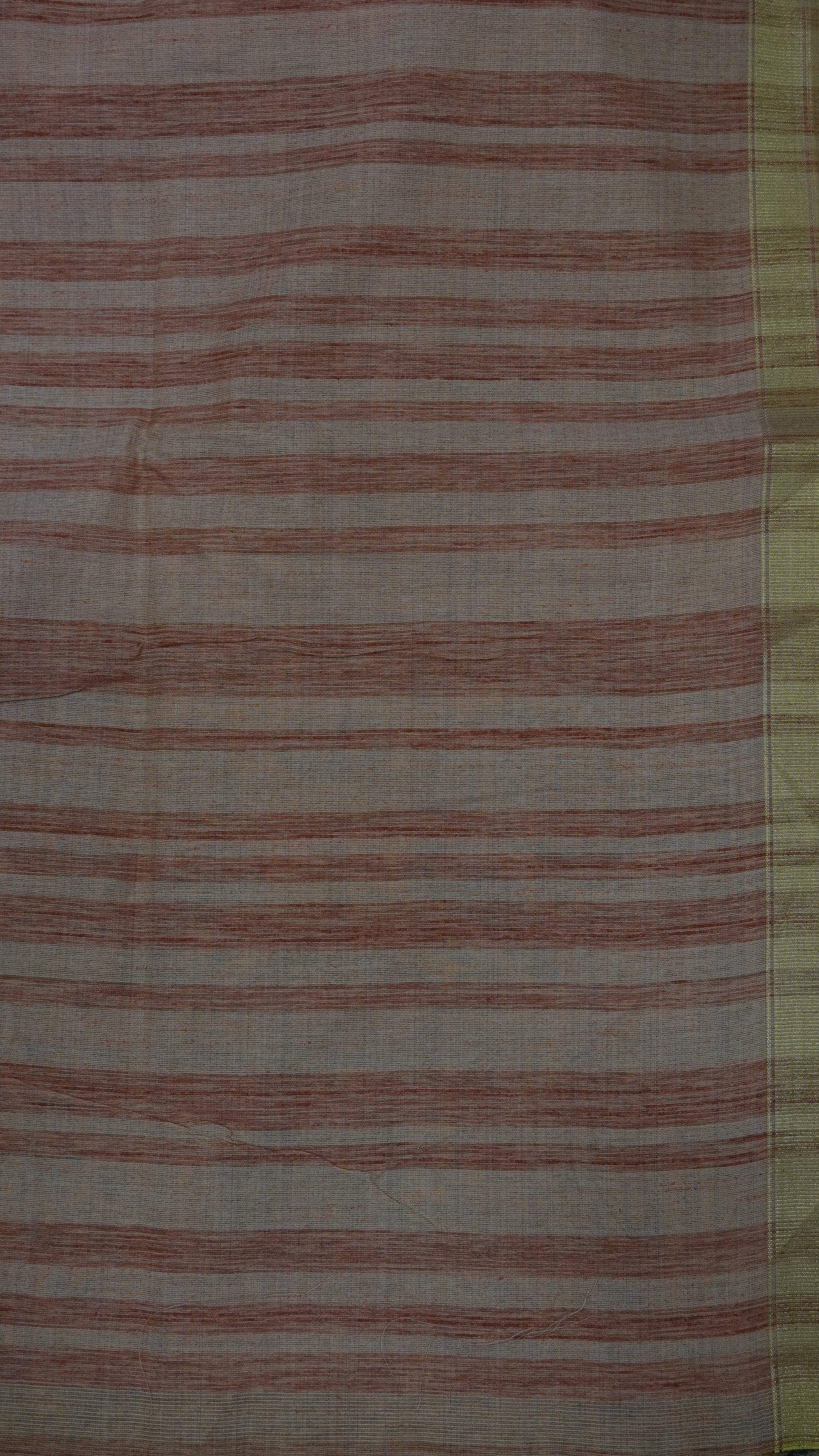 Moonga Cotton Saree - Peacock Print Pastle Peach