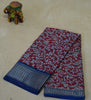 Dola Silk Saree Vine Motif - Maroon thumbnail