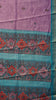 Dola Silk Saree Zari lines-Lavender thumbnail