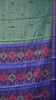 Dola Silk Saree Zari lines-Green thumbnail