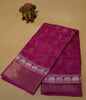 Dola Silk Saree Elephant print-Pink thumbnail